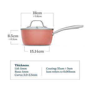 Cosmo Saucepan 18cm